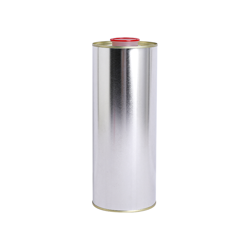 500ml/1L潤滑油塑料蓋圓形馬口鐵罐
